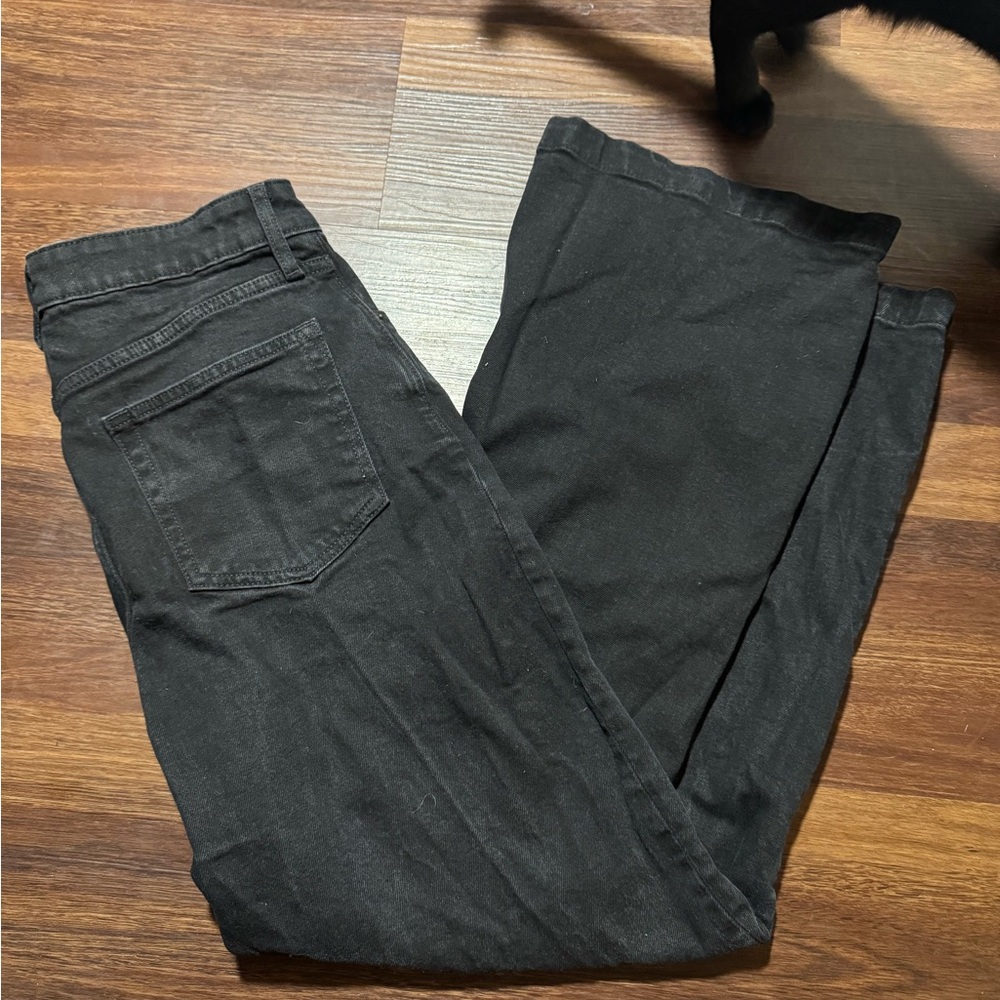 GAP High Rise Curvy Ankle Jeans - Dark Gray